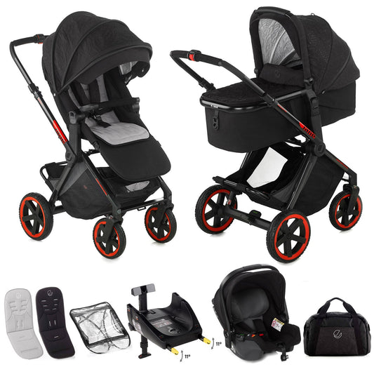 Jané Limited Edition Crosslight Pro Carbon 3in1 Travel System with Koos Car Seat