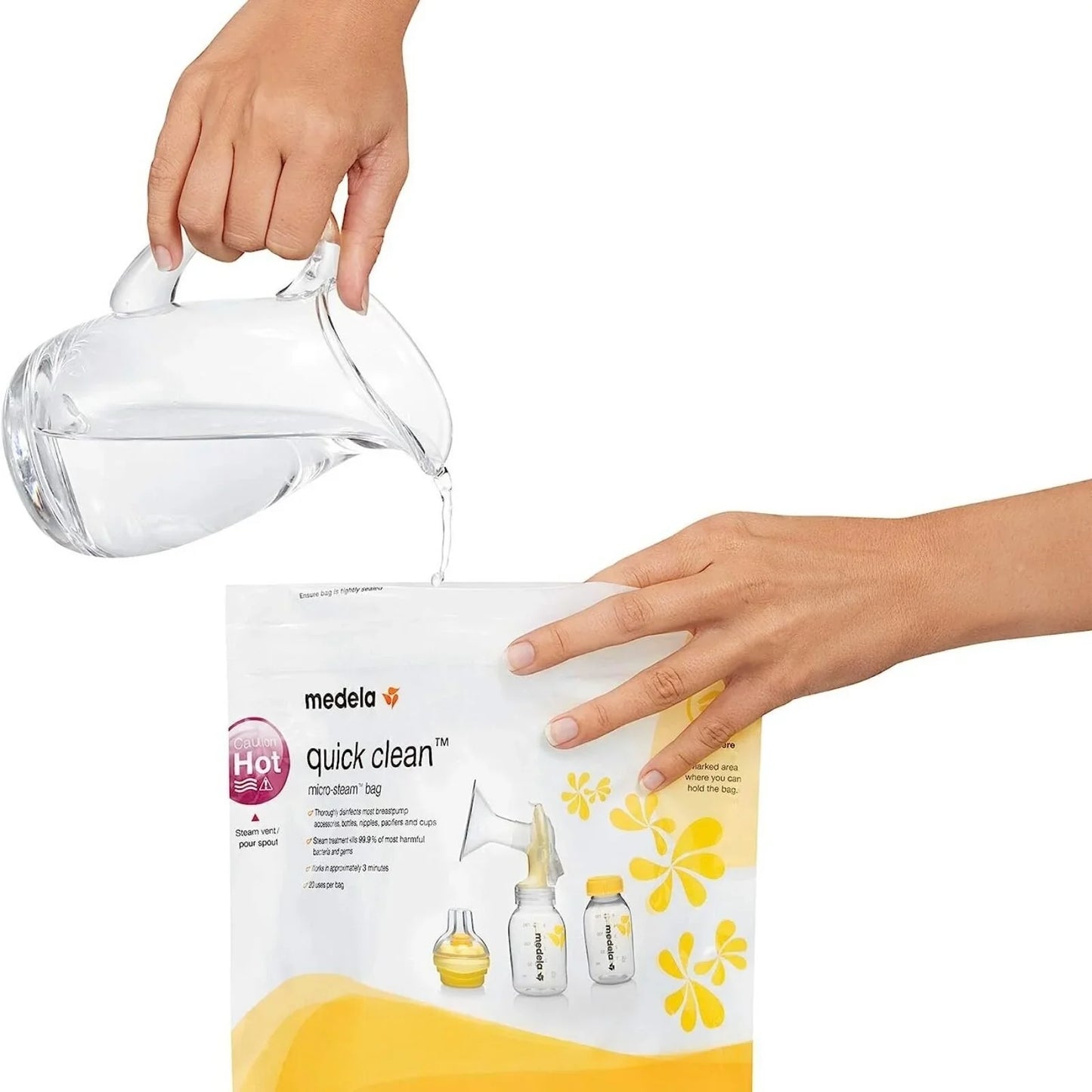 Medela Quick Clean Micro-Steam Bags Pack of 5