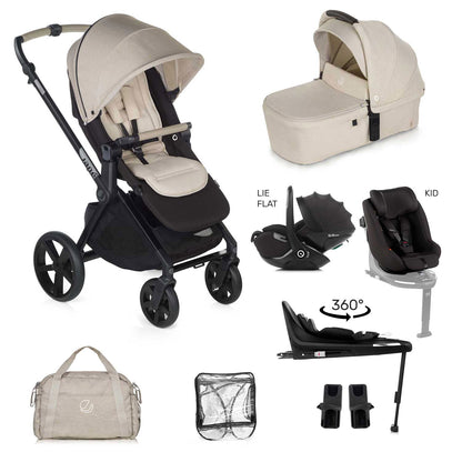 Jane Muum-4 Fully Equipped 0-4 Year Family Car Seat Travel System Bundle
