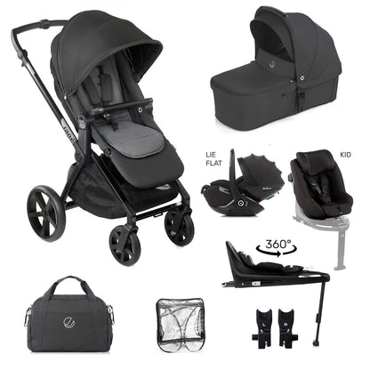 Jane Muum-4 Fully Equipped 0-4 Year Family Car Seat Travel System Bundle