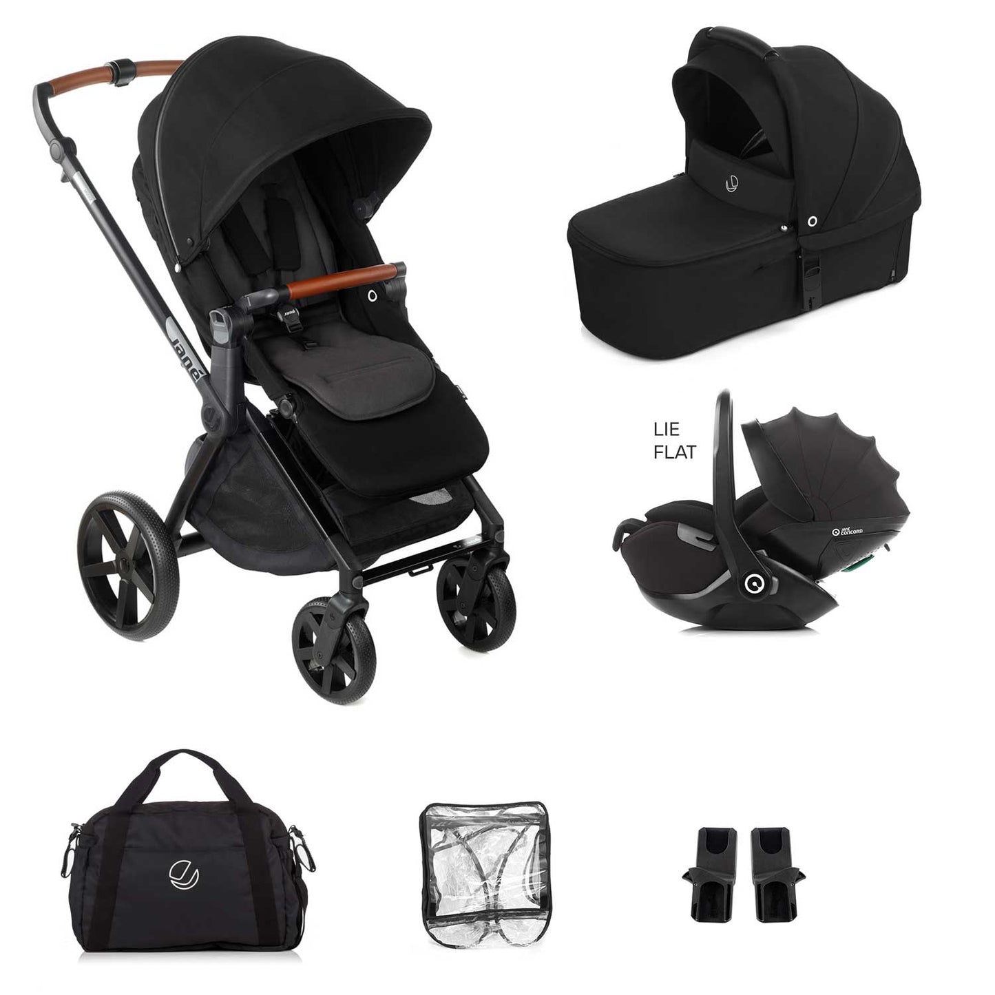 Jane Muum-4 Kombibaby 360 Lie-Flat Car Seat Travel System