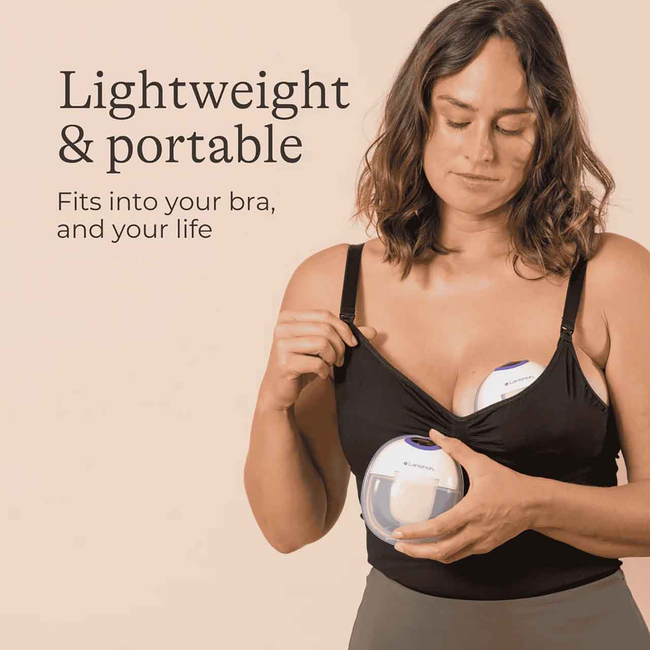 Lansinoh Wearable Electric Breast Pump (Double)