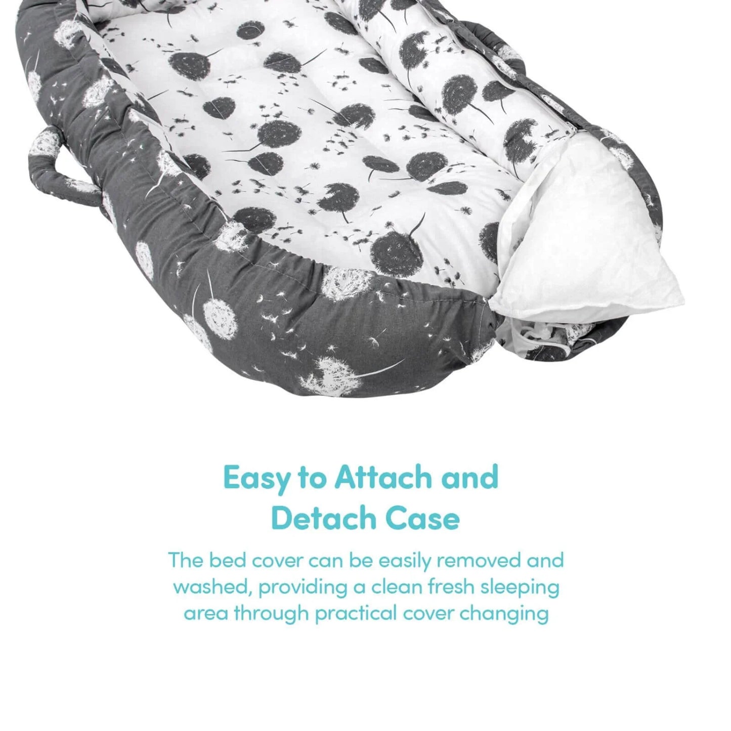 baby plus Mother Side Baby Reflux Bed Dandelion