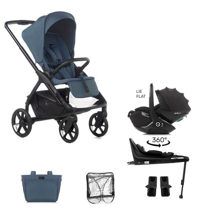 Jane Keep Pushchair + Kombibaby Lie-Flat 360 Car Seat Travel System