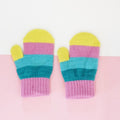 Blade & Rose Bright Striped Mittens 2-6 Years Blue/Red/Yellow