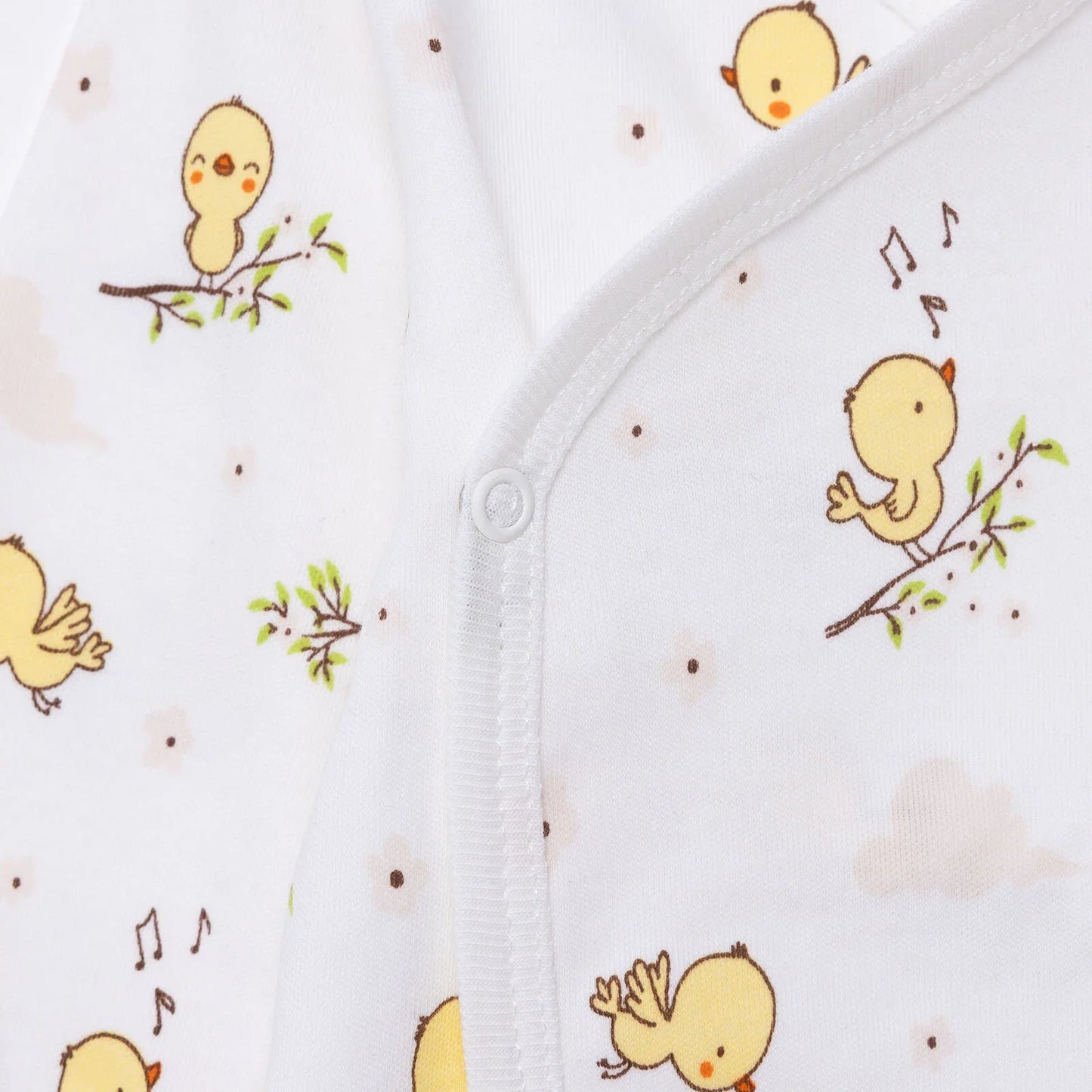 HelloBaby Newborn Body-Footless Bottom - Ecru