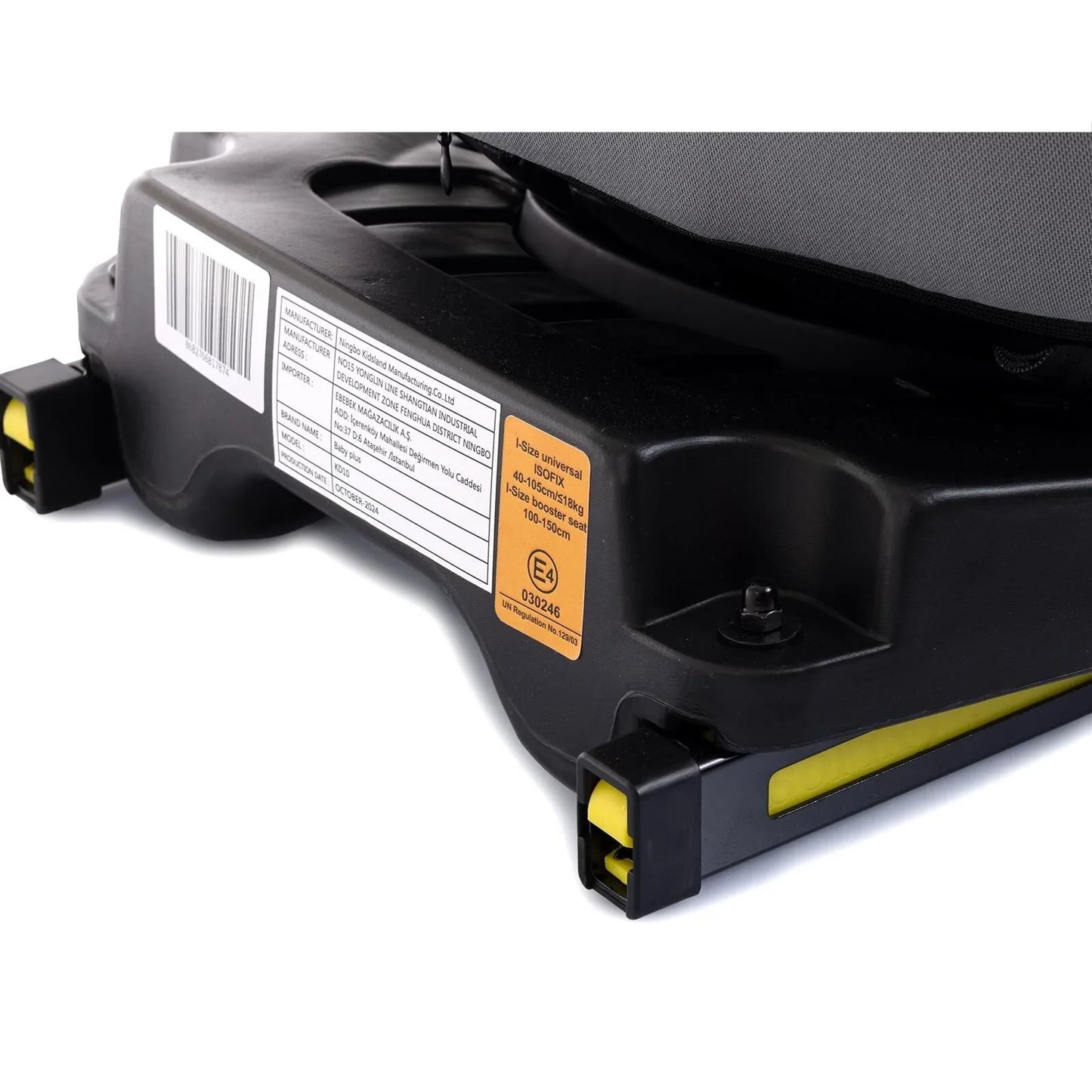 baby plus Pixi i-Size Car Seat - Grey