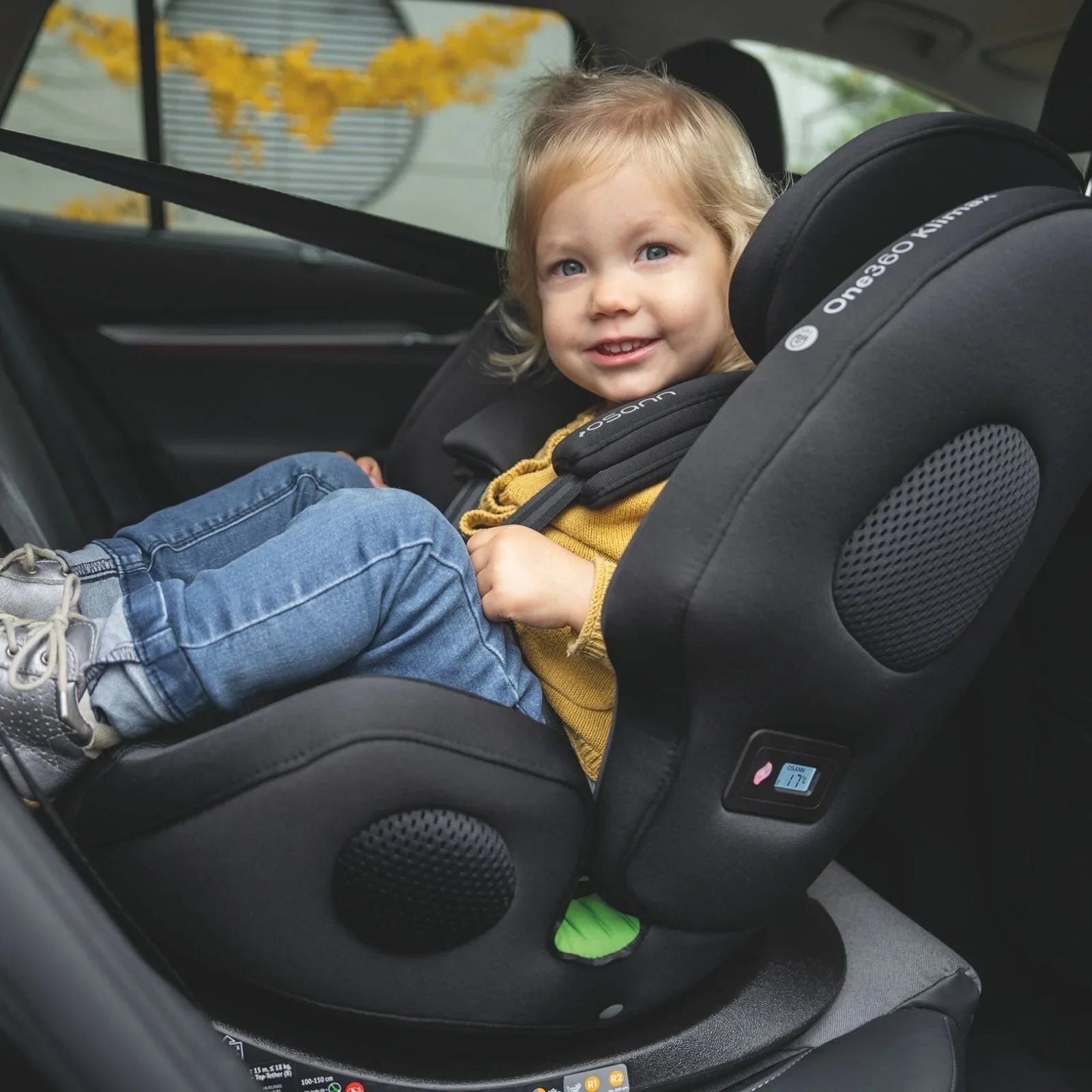 Osann One360 0+/1/2/3 Climax ECE R129/03 Car Seat – Black