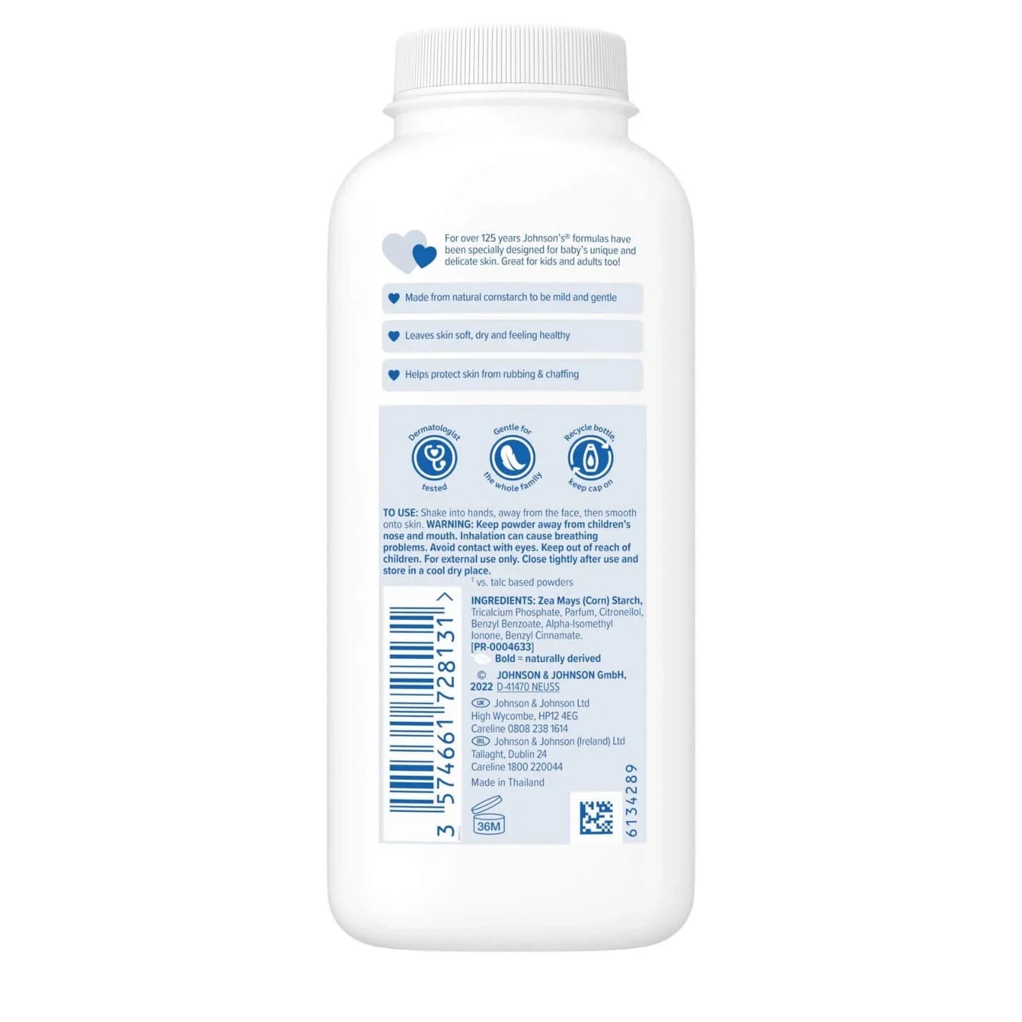 Johnson's Baby Powder Natural 200g