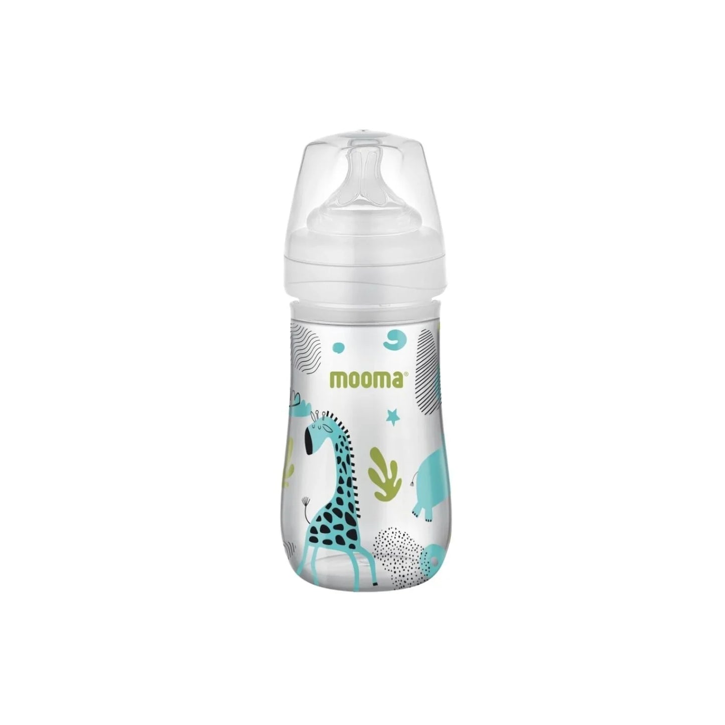 Mooma Neeko Bottle Fast Flow 18+ months 250ml - Animals