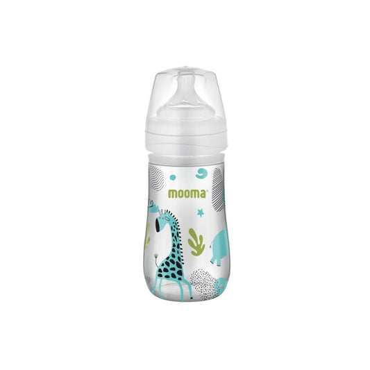 Mooma Neeko Bottle Fast Flow 18+ months 250ml - Animals