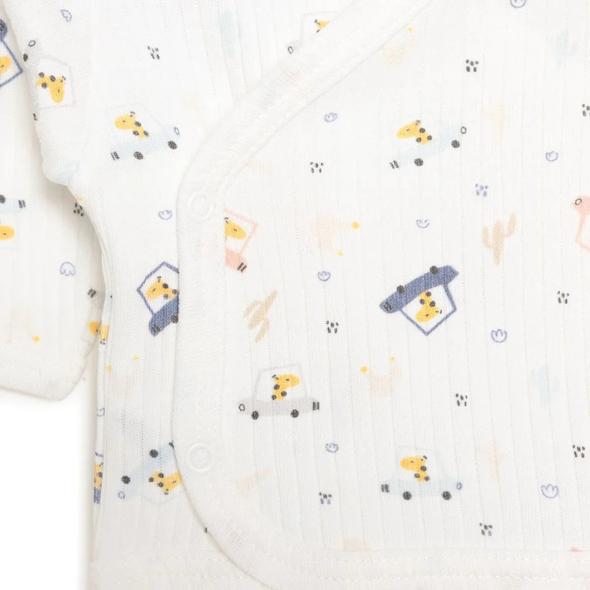 Tiffany 100% Cotton Tiny Baby Set - Ecru