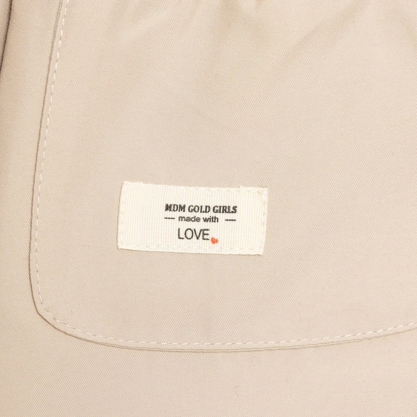Midimod Girl Raincoat - Beige