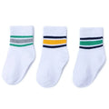 HelloBaby Striped 3 Pack Ankle Baby Socks (Newborn to 4-5 Years)