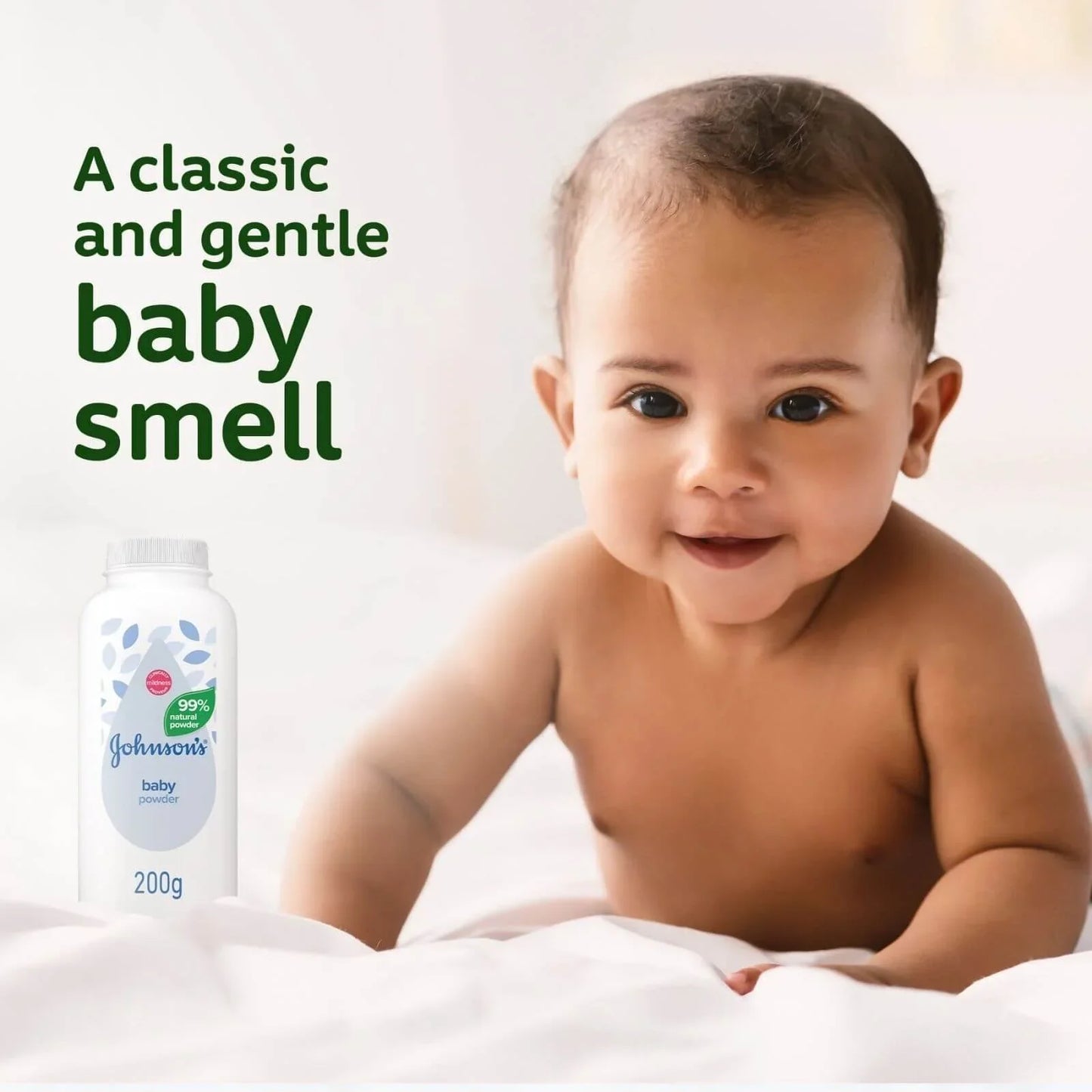 Johnson's Baby Powder Natural 200g
