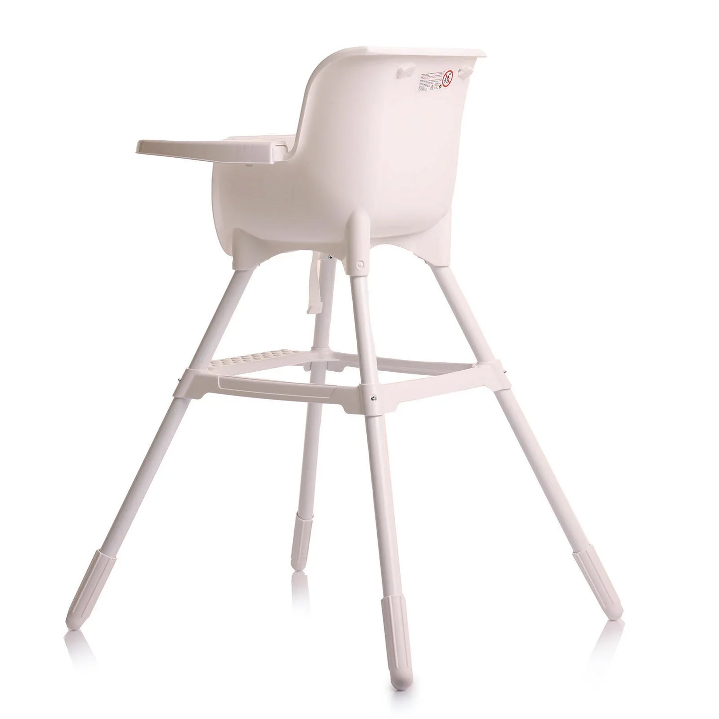 baby plus Pizza Highchair - White