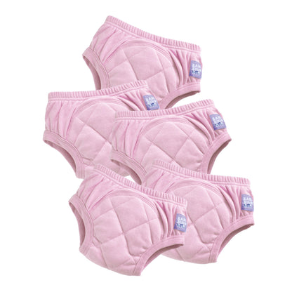 5 Pack Reusable Potty Training Pants in Light Pink - Enhanced Design