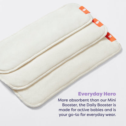 The Nighttime Reusable Nappy Bundle in Wild Life