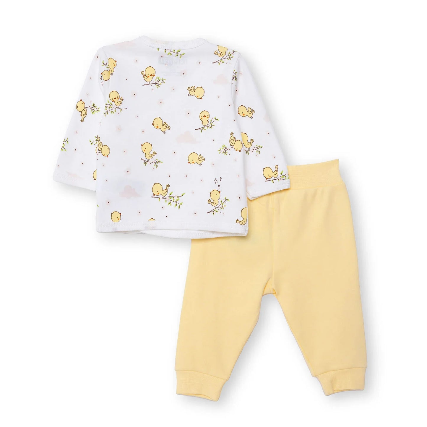 HelloBaby Newborn Body-Footless Bottom - Ecru