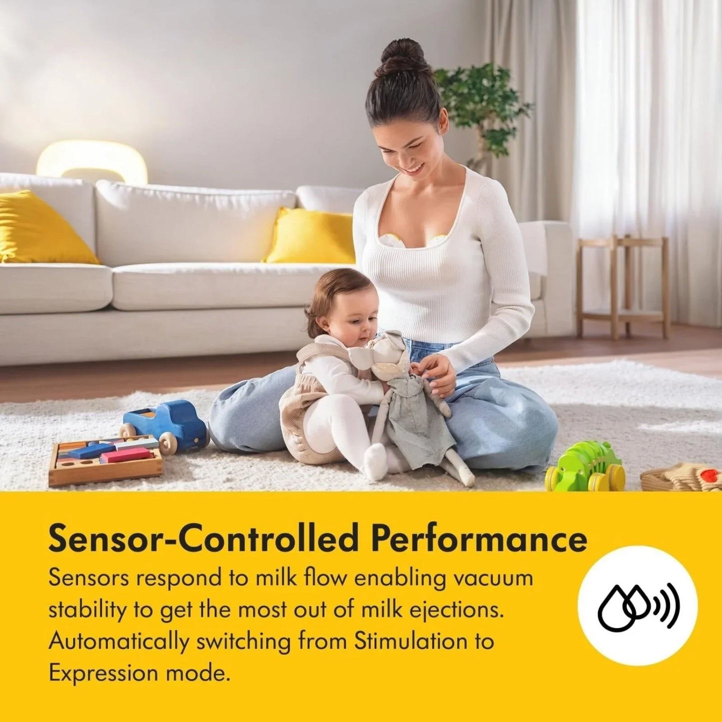 Medela Magic InBra Wearable Single Electric Breast Pump