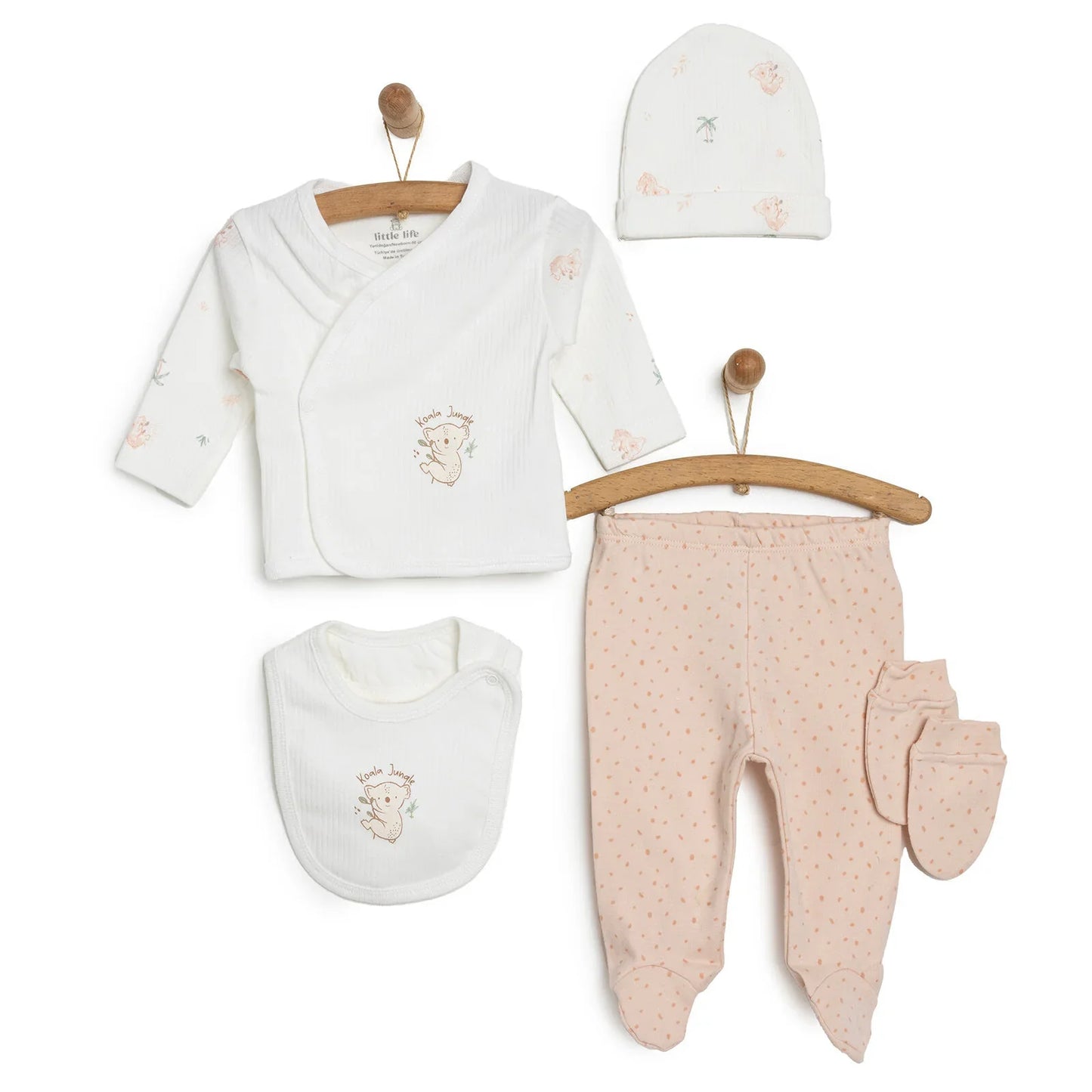 Little Life Newborn Starter Set 5 pcs - Salmon