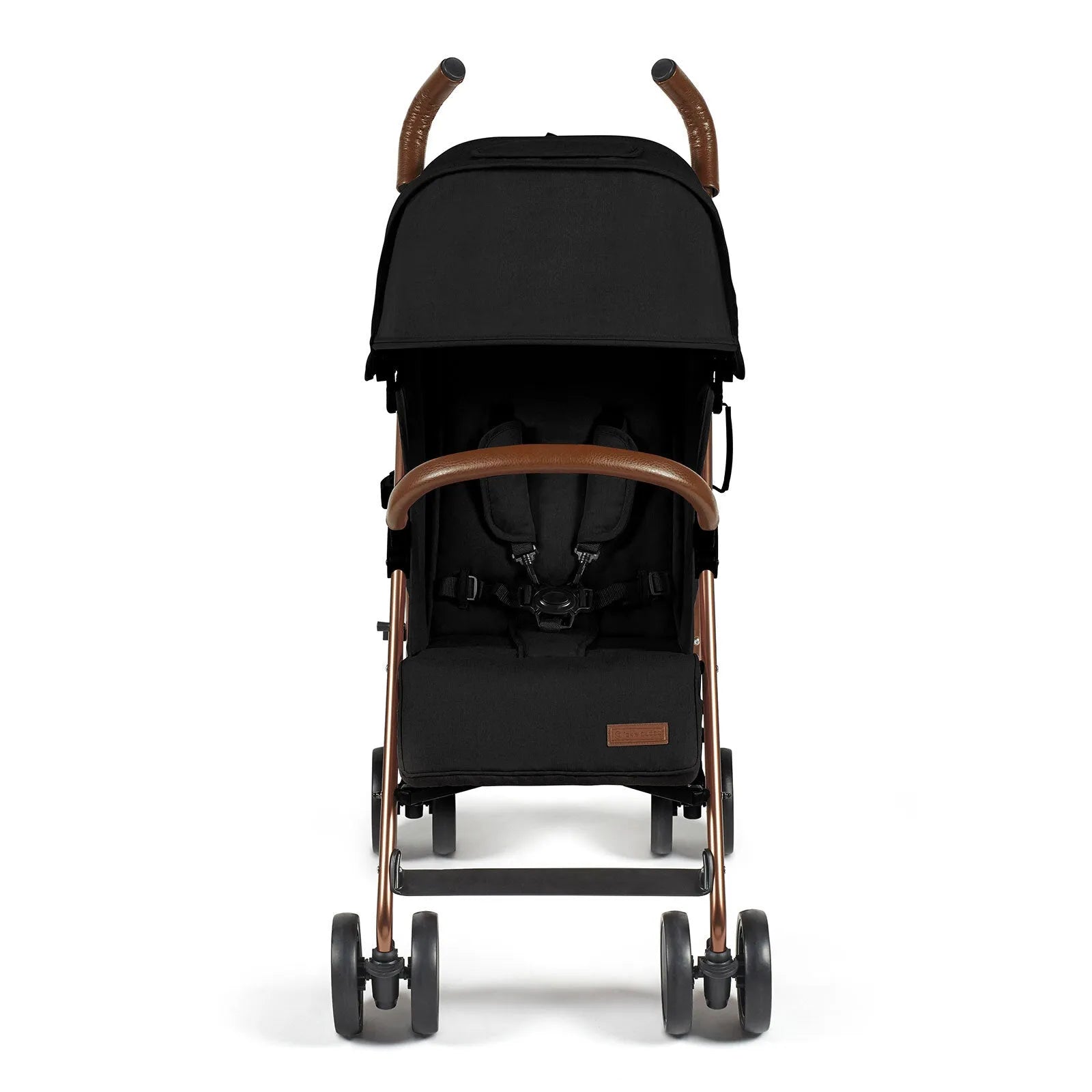 Ickle Bubba Discovery Prime Stroller Black on Rose