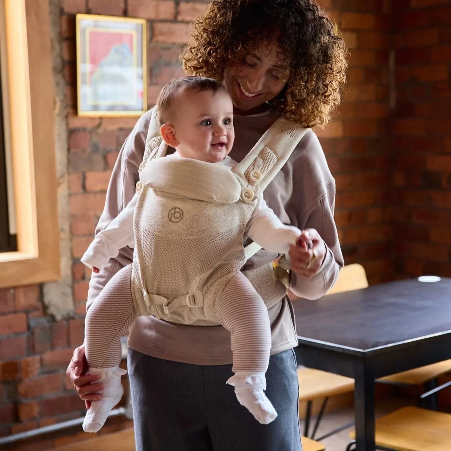 Ickle Bubba Seren 3-in-1 Baby Carrier - Stone
