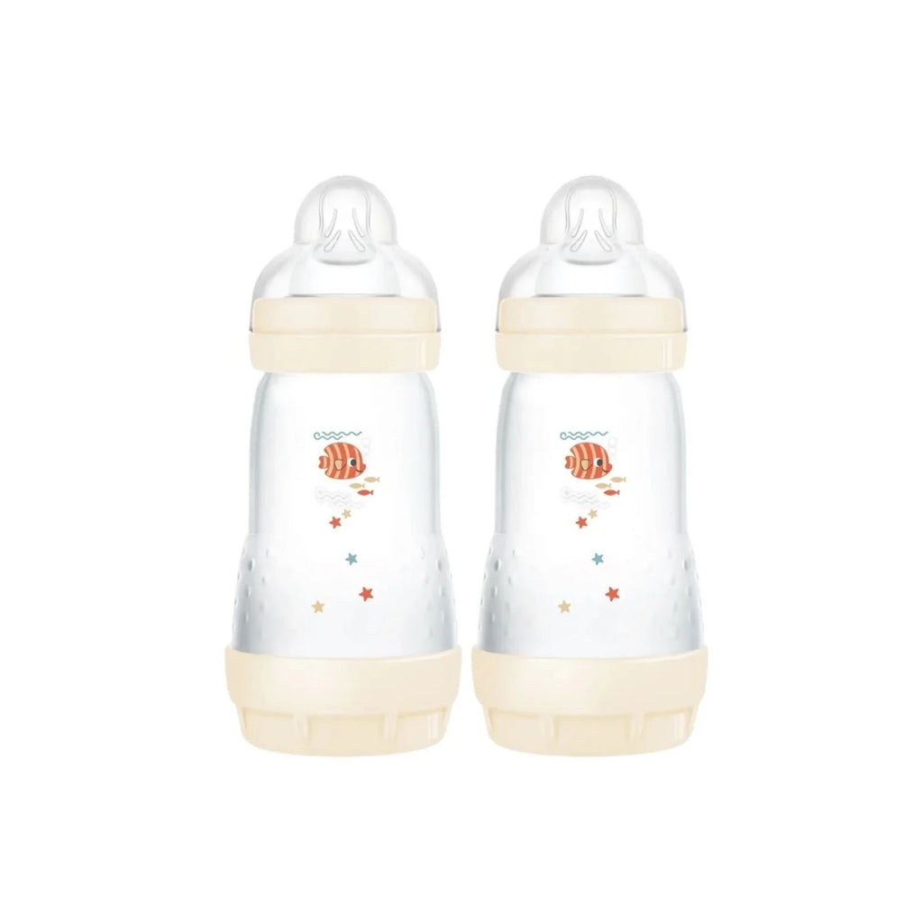 MAM Easy Start Anti Colic Bottle 260ml Pack of 2 - Nature