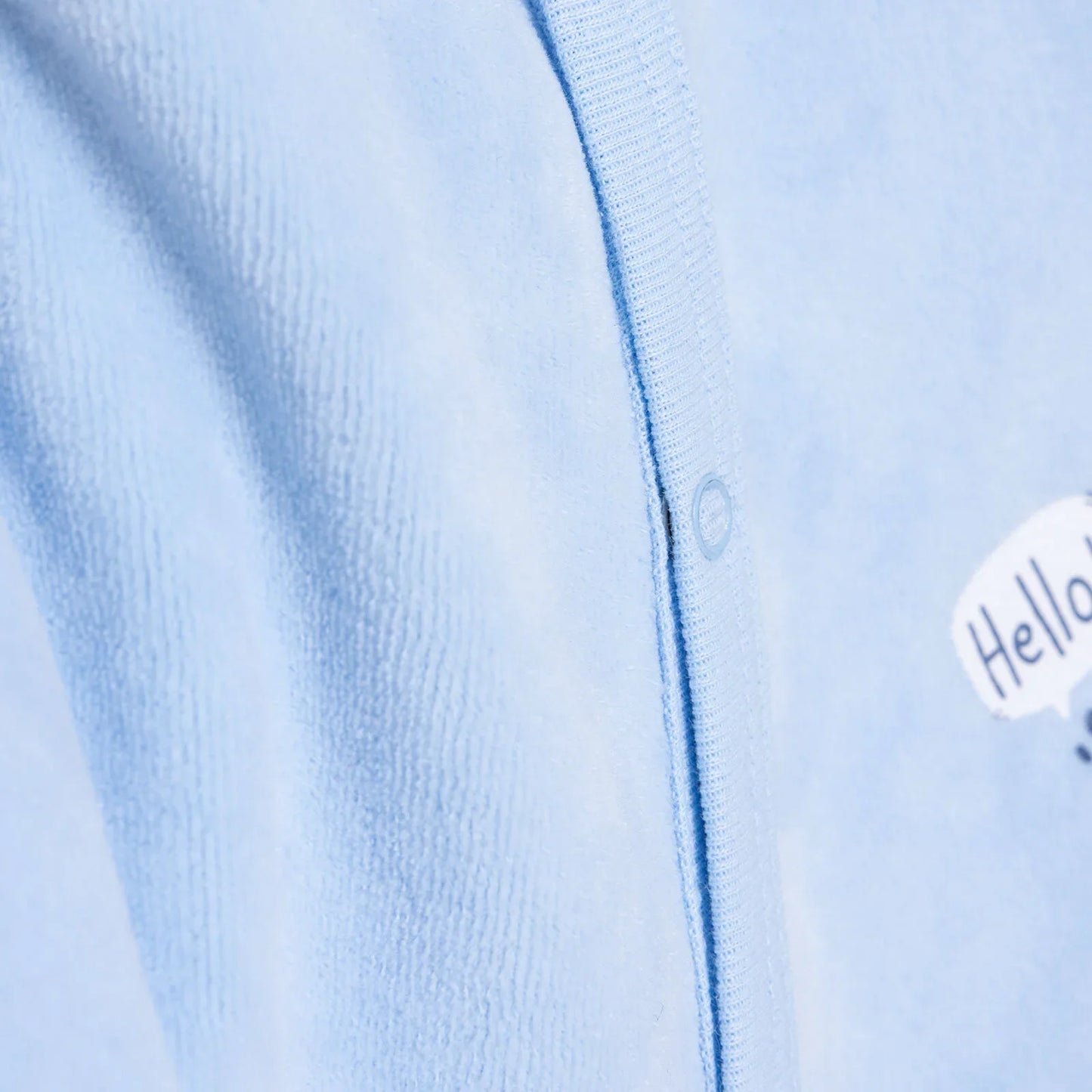 HelloBaby Newborn Vest - Light Blue