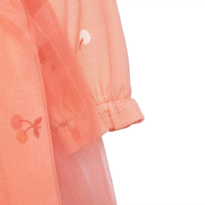 HelloBaby Winter Cherry Dress - Salmon