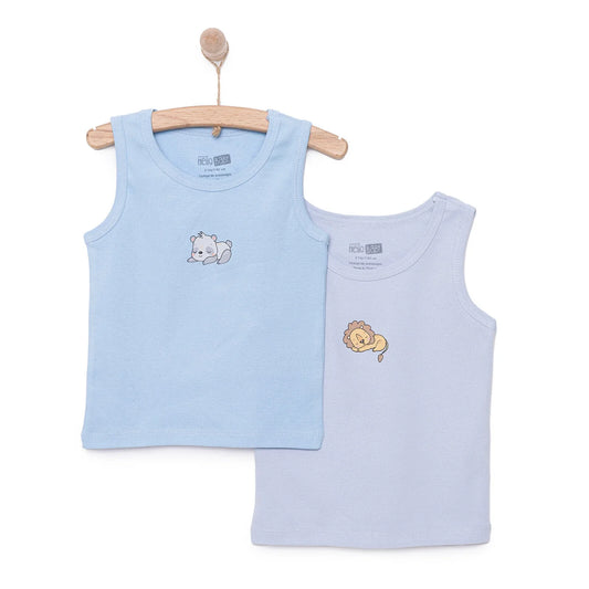 HelloBaby 2 Pcs Athlete - Light Blue