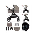 Kinderkraft Esme Pro 3-in-1 Travel System with Mink Pro Car Seat - Sand Beige