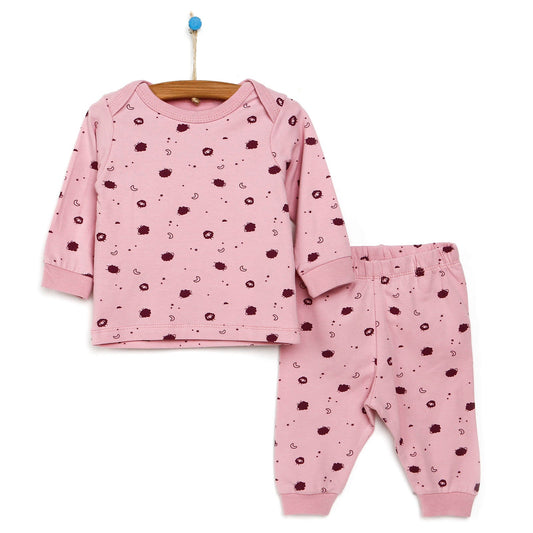 HelloBaby Basic Collared Neck Pyjamas Set