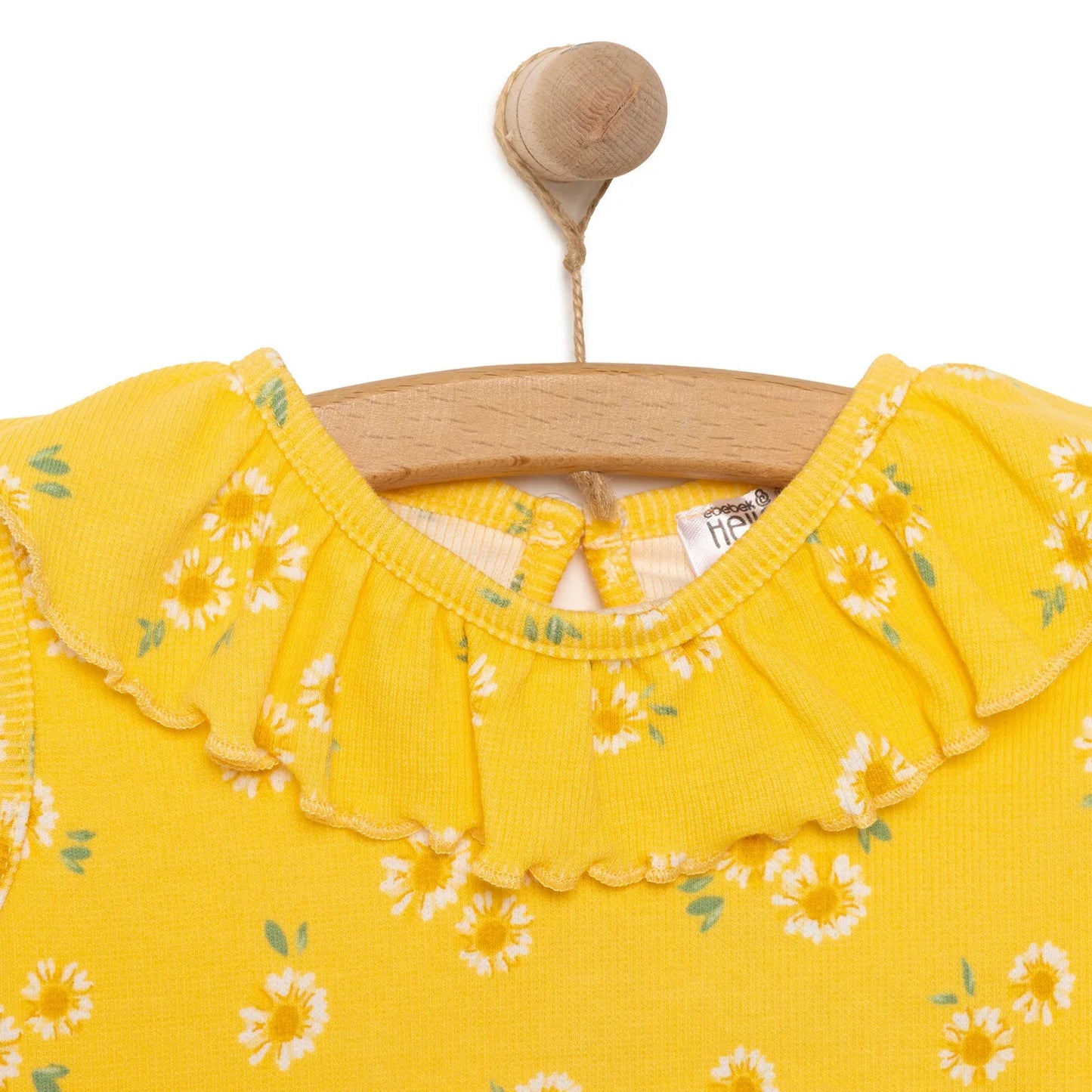 HelloBaby Sun Flower Girl Blouse & Short - Yellow
