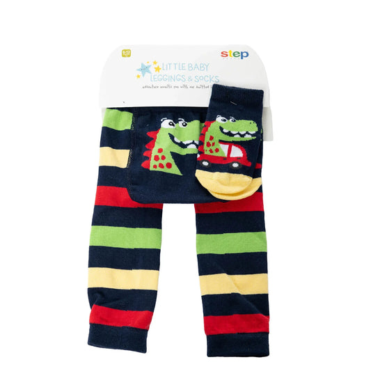 Step Baby Boy Tights and Socks - Navy Blue
