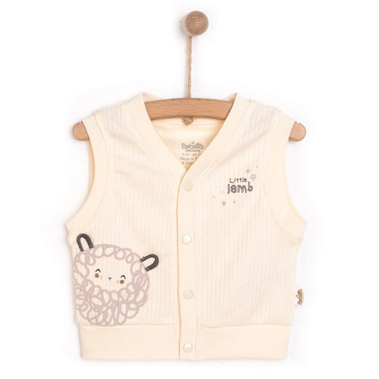 Bebetto Newborn Baby Girl Cardigan - Ecru