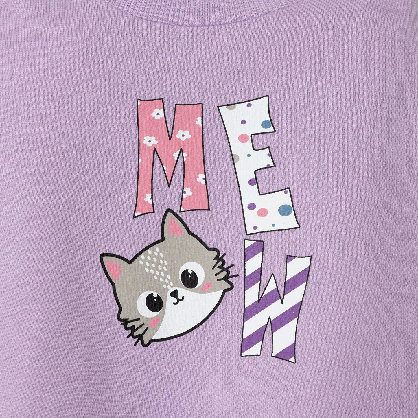 HelloBaby Sweatshirt - Purple