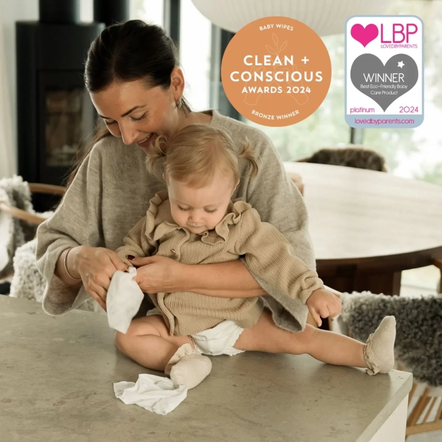 Naty Unscented Baby Wipes 56 pcs