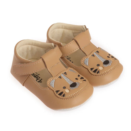 Papulin Boys Velcro - Light Brown