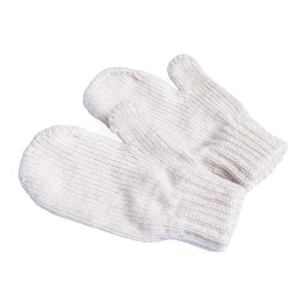 HelloBaby Unisex Mitten - Ecru