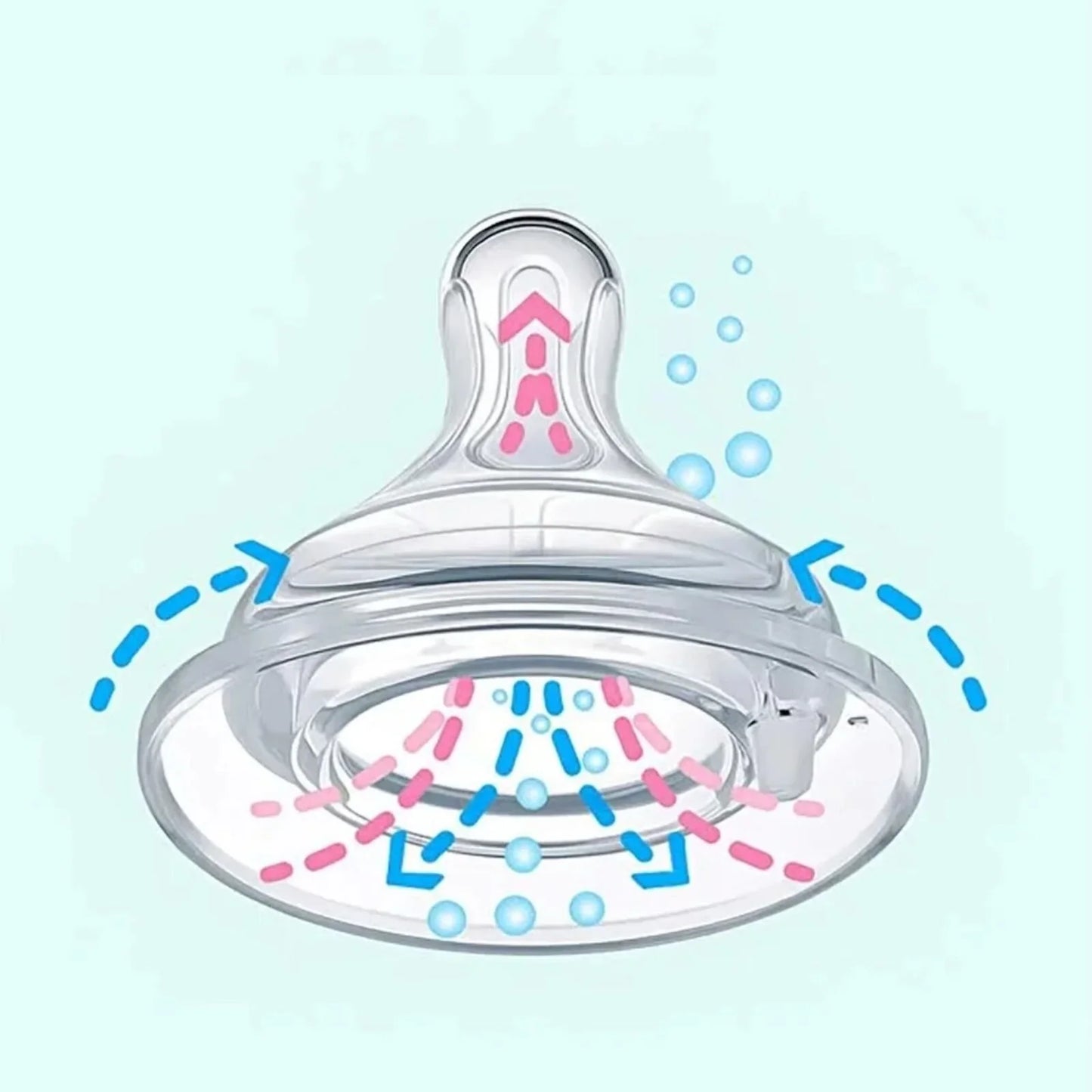 Mooma Kindy Bottle Fast Flow 18+ months 250ml - Ball Blue