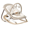 Jane Kalm Wooden Hammock – Natural Birch Rocker with Soft Padded Insert, Desert