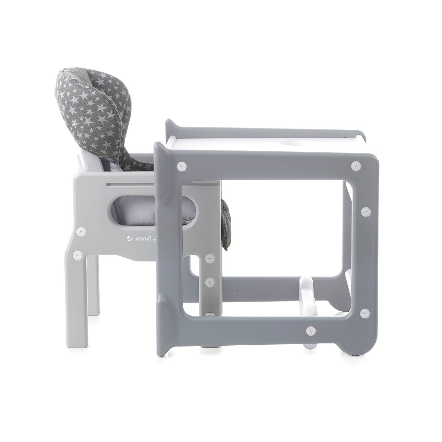 Jane Activa Evo 2in1 Highchair / Junior Table & Chair, 0-3 years, Star