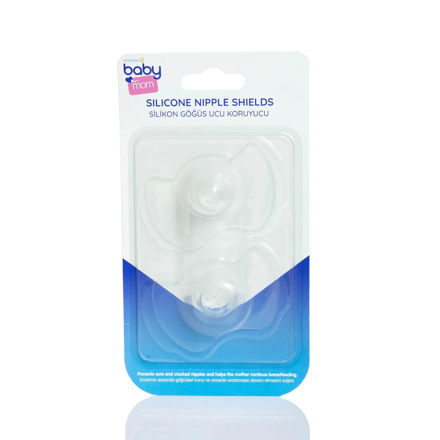 baby mom Silicone Nipple Protector Set 2 pcs