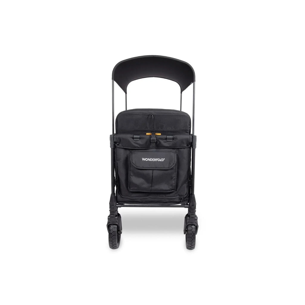 Wonderfold W4 Luxe Pro Stroller Wagon - Jet Black