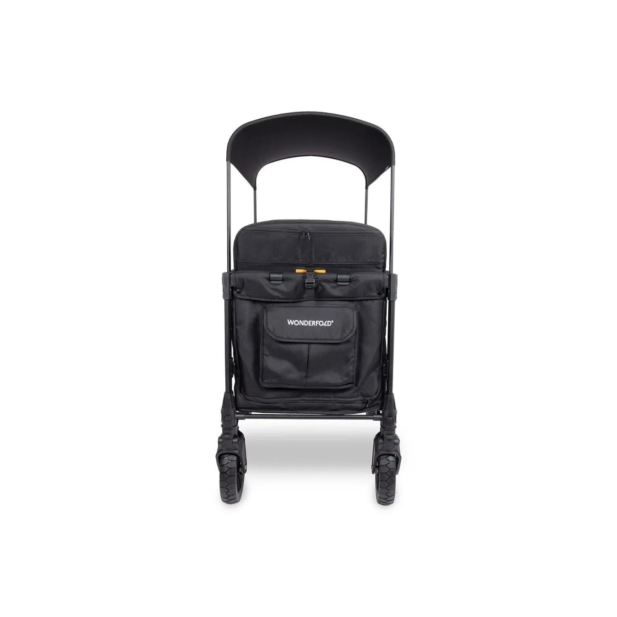 Wonderfold W4 Luxe Pro Stroller Wagon - Jet Black