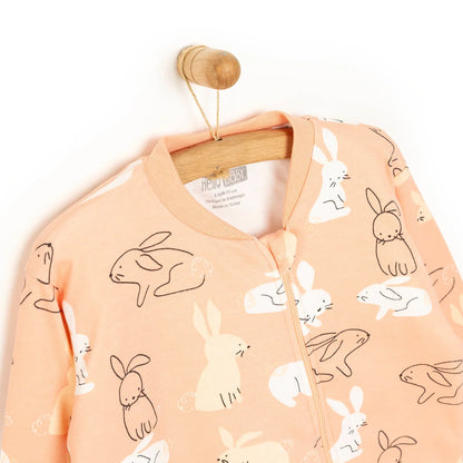 HelloBaby Girl Sleepsuit - Light Pink