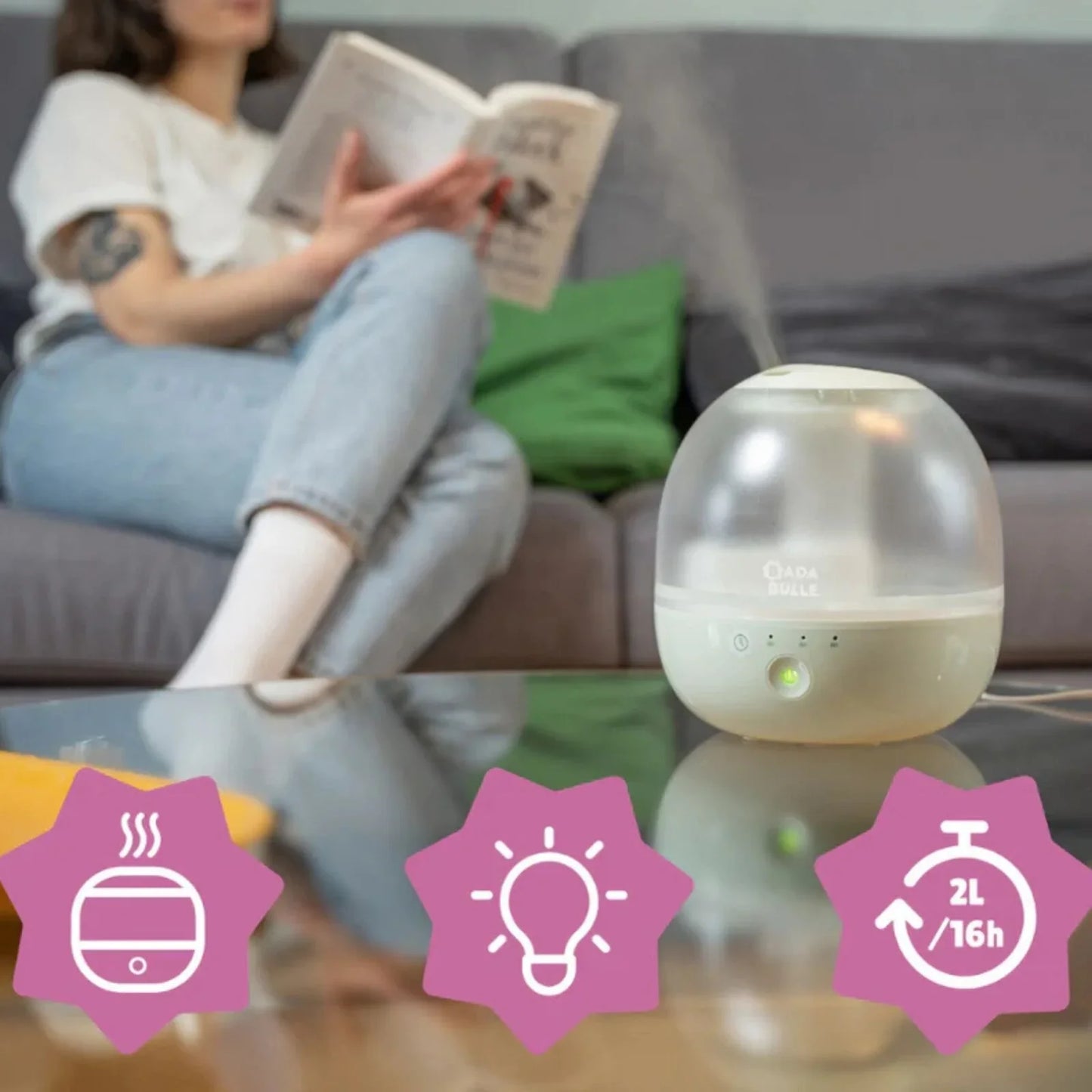 Badabulle Bubble Humidifier Nightlight