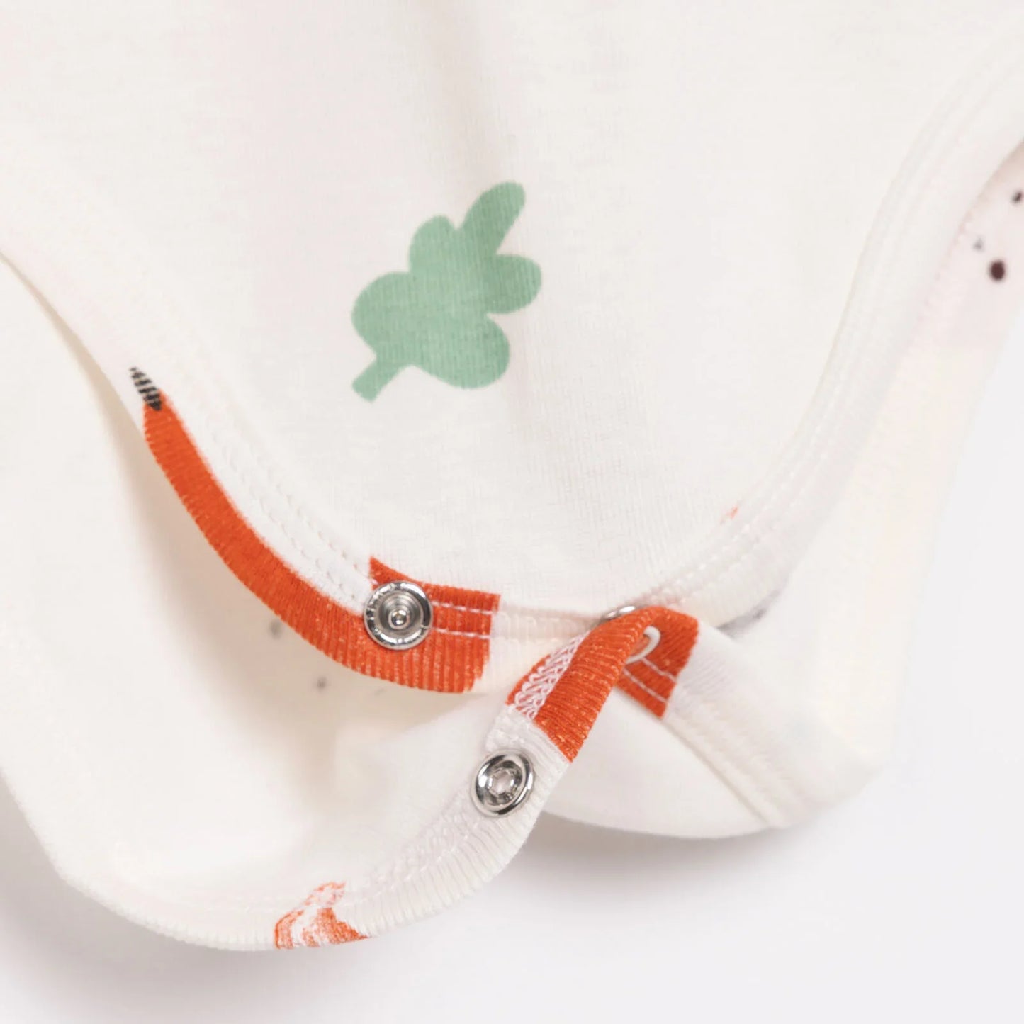 HelloBaby Boy 2-Pack Long Sleeve Bodysuit - Beige