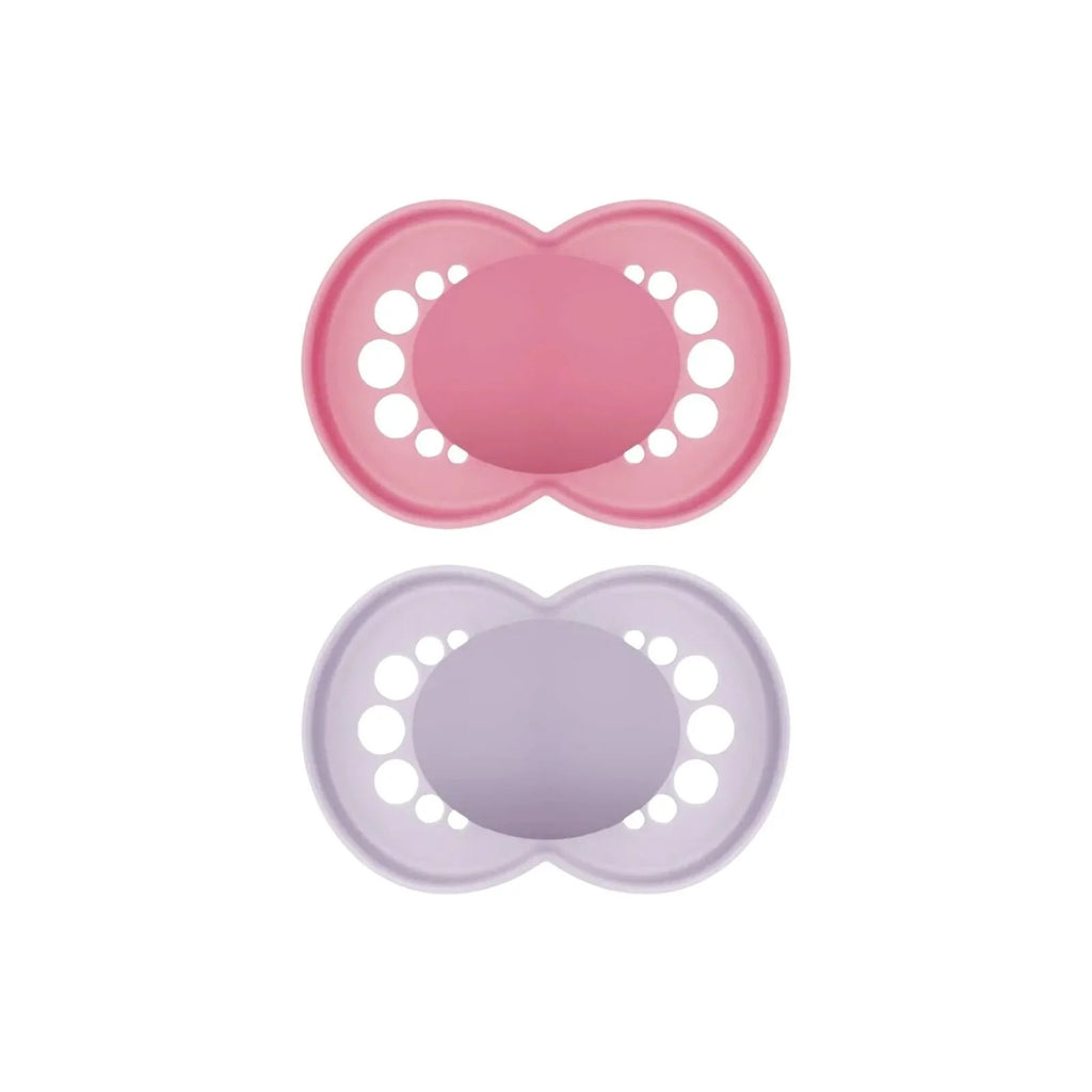 MAM Original Soother 6-18 months Pack of 2 - Pink
